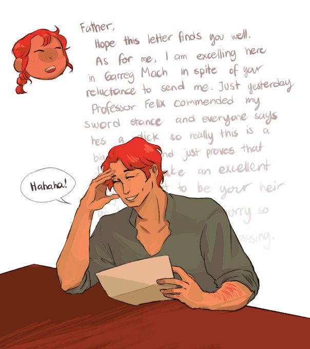 [ FE3H ] margrave gautier's daughter always has such interesting things to say 