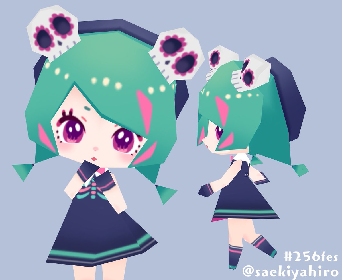 saekiyahiro's tweet photo. blenderのリハビリ！ローポリやひろ💀
256ポリゴンぴったしかんかんです🥳
#256fes  #b3d https://t.co/joKH9Tfwy7