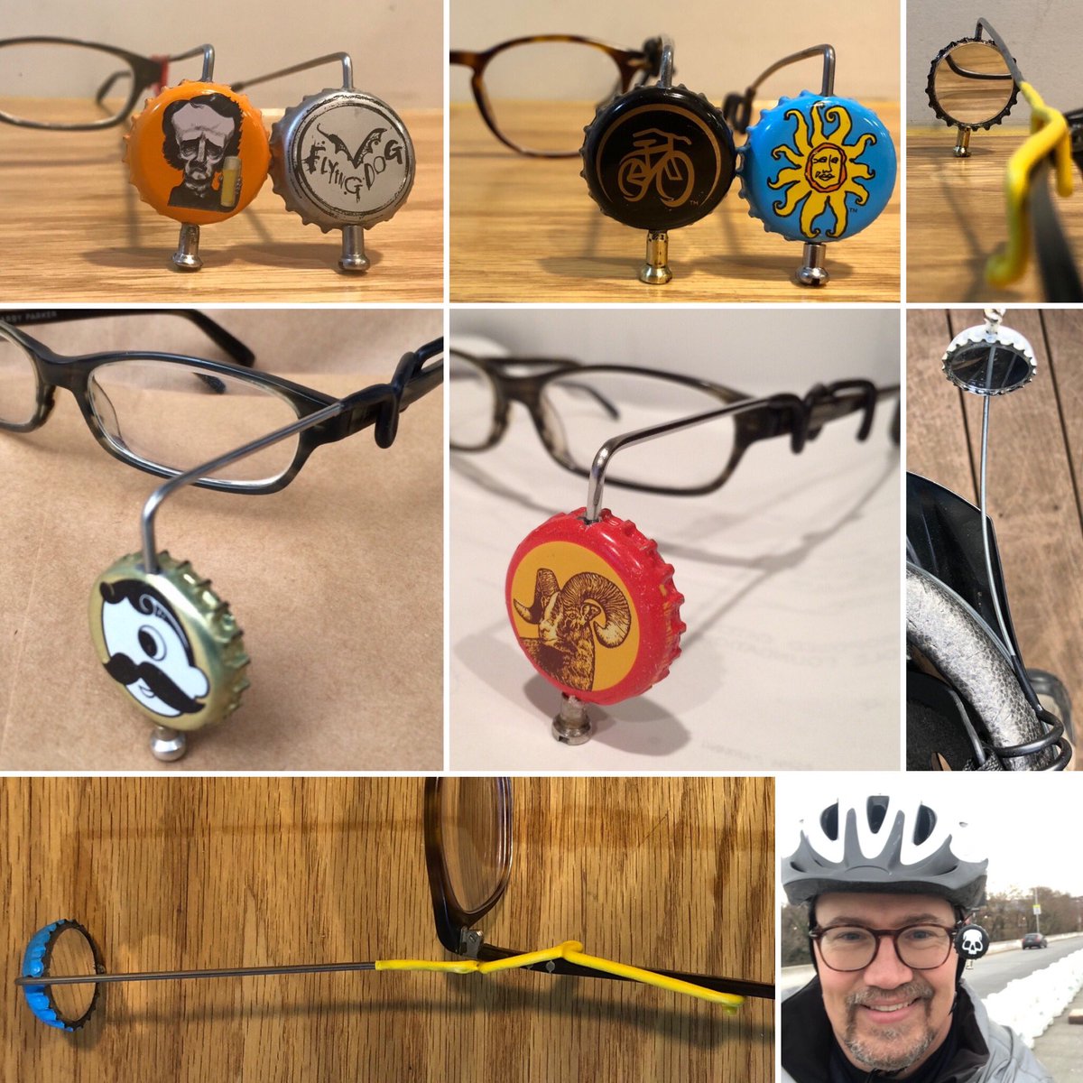 ReBcycle's tweet photo. Happy #BikeToWorkDay! @ReBcycle is offering 19% off all #BeerViewMirrors in May. Click https://t.co/Chri4rrx5u for the discount. #B2WD #SocialDistancing #COVID19 #COVIDBikeRide #BikeMirror #BeerViewMirror #ReBcycle #BottleCaps #B2WD2020 #MadeInBaltimore #Upcycled https://t.co/J5vGYZLvsl