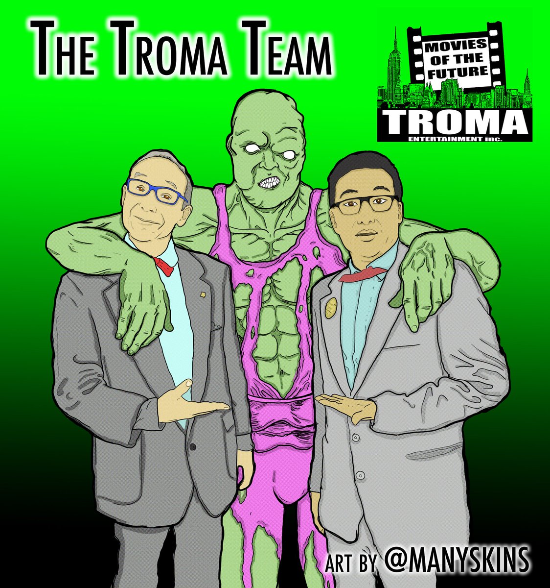 #thelastdrivein
My mentor <a href="/lloydkaufman/">Lloyd Kaufman</a>
 <a href="/Troma_Team/">ᴛʀᴏᴍᴀ ᴇɴᴛᴇʀᴛᴀɪɴᴍᴇɴᴛ</a> @JohnnyTroma <a href="/manyskins/">Manyskins</a>