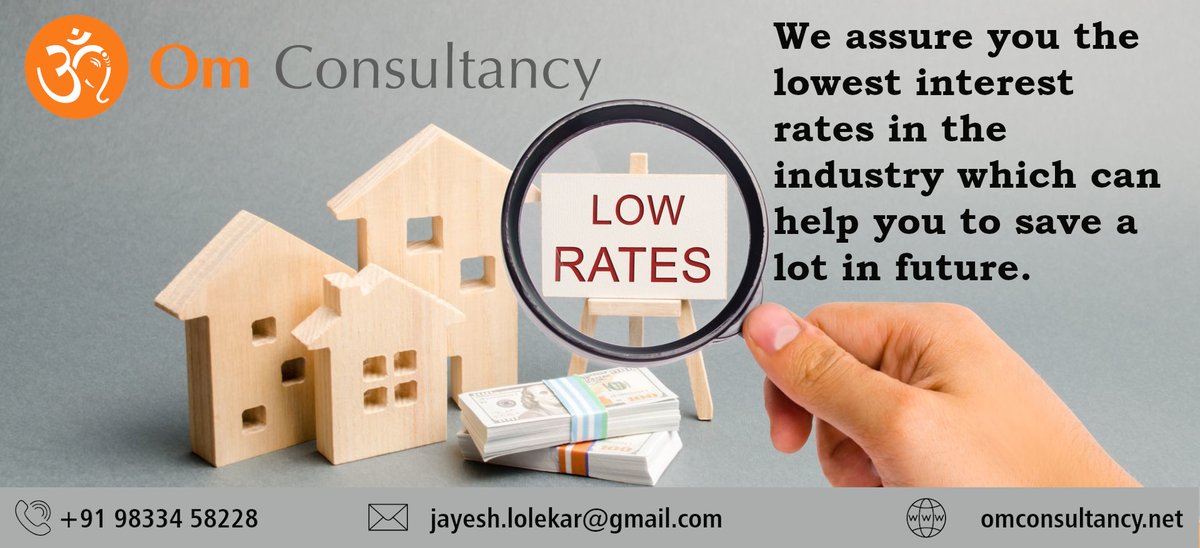 OmConsultancy3's tweet photo. We assure you the lowest interest rates in the industry which can help you to save a lot in the future.
Call us on +91 98334 58228 or visit us at https://t.co/HvBJXN8Sgg
#HomeLoan #BusinessLoan #PersonalLoan #MinimumProcessingTime #MaximumTenure #OmConsultancy https://t.co/Q5w0De9oVz