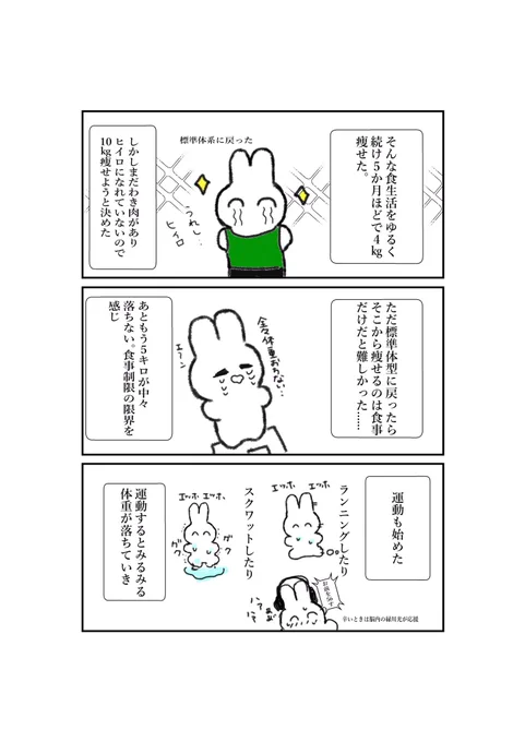 オタク女が10kg減量した話し② 