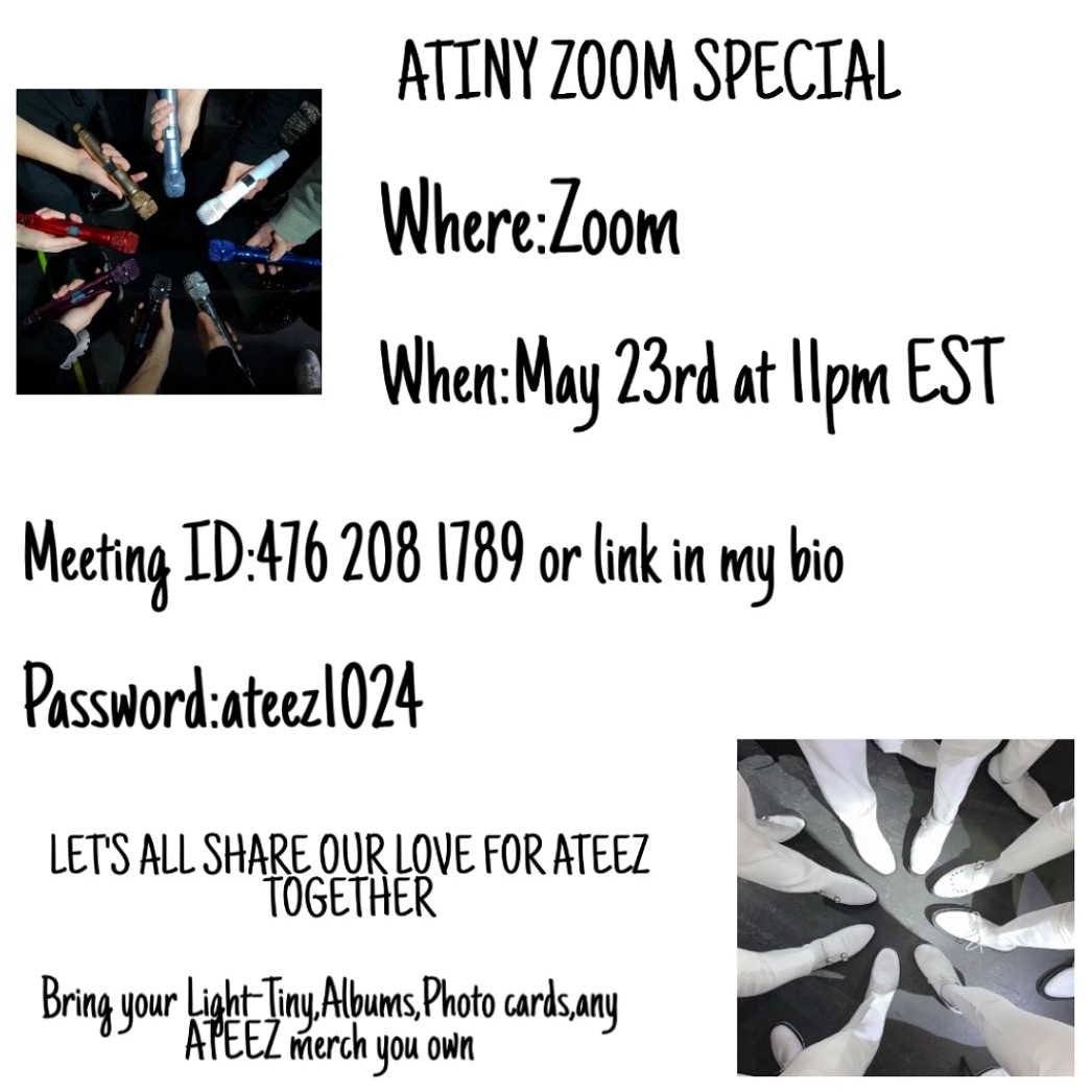 airixtaeyeon's tweet photo. @ATEEZofficial If you guys can join or spread the word,it would mean alot to me,I am personally hosting this so I hope you can all come
I usually dont like promoting like this but this is the only way ATINY will see it since my account has no attraction https://t.co/svwkYMutCX