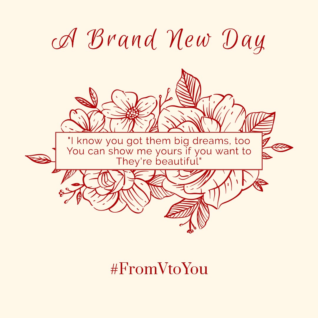 Taehyung_india_'s tweet photo. Good Morning ☀
Let's start our morning with 'A Brand New Day' and get our mornings pumped up!  #FromVToYou https://t.co/rhXnA26ms2