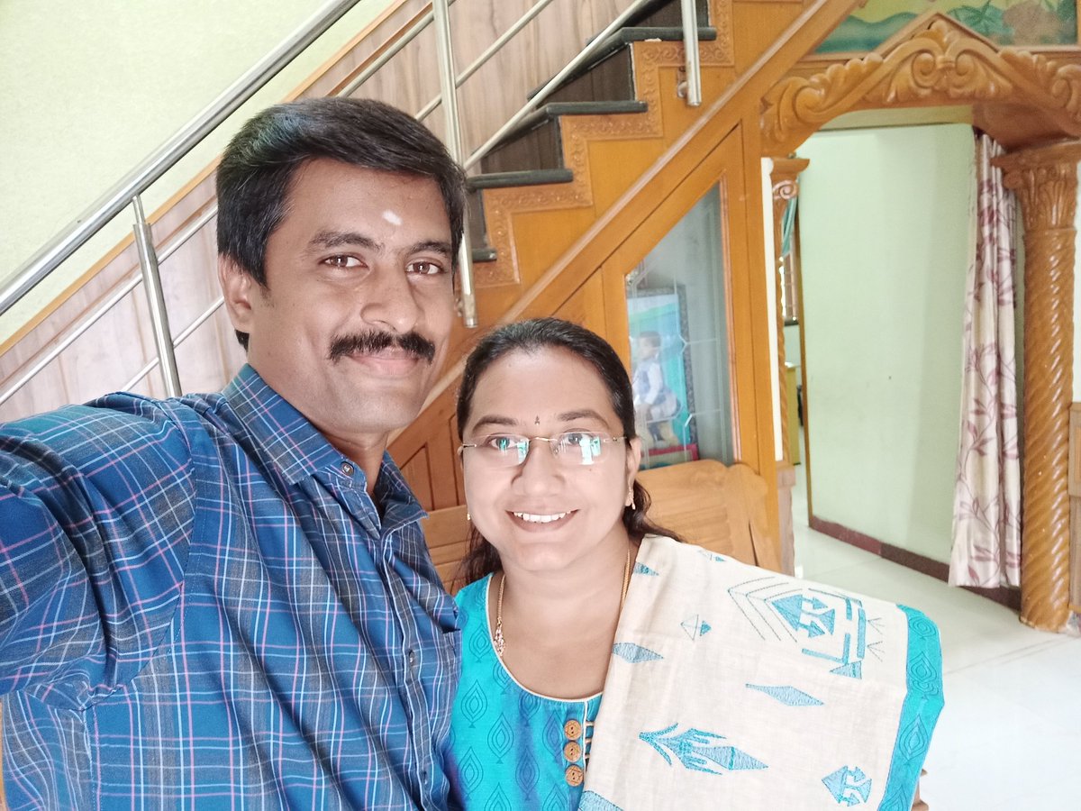DrMahinder's tweet photo. Wish you Happy birthday my dear (part)ner #Bavya #Mywife https://t.co/891slJCjY4
