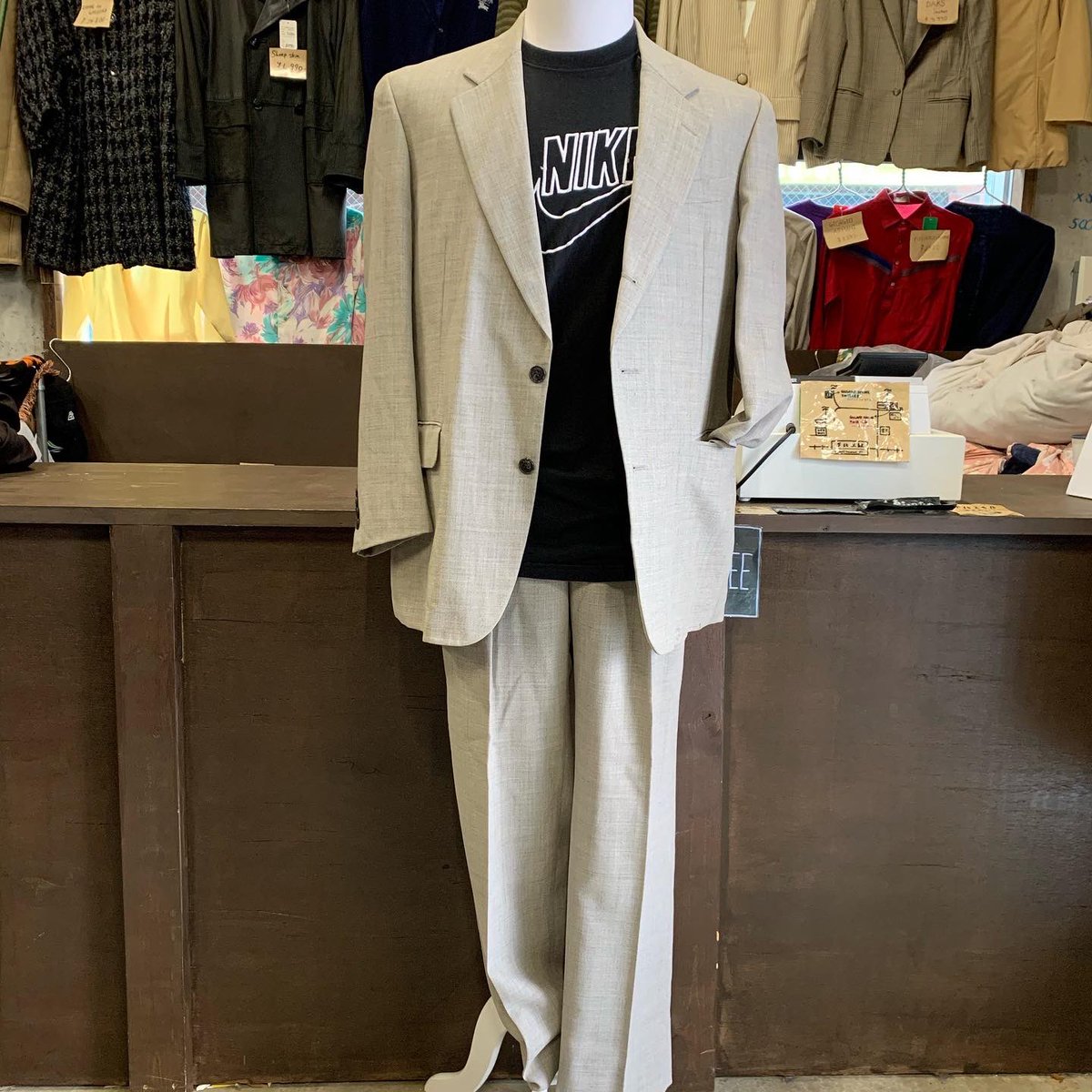 Gaslamp Square下北沢店 Twitterren New Arrival メンズ セットアップ セットアップスーツ セットアップスーツ テーラードジャケット Setup Size Jacket L位 Slacks W85 Set Price 4 980 Gaslampsquare 下北沢古着屋 下北沢古着 下北沢 古着屋