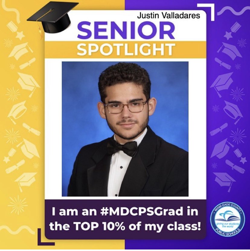 So proud of this Summa Cum Laude🧑🏼‍🎓#classof2020 🧡💚 #MDCPSGrad