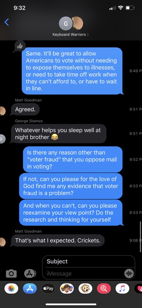 JasonPeiser's tweet photo. @stamos_tpusa @realDonaldTrump @GovChristie Can you defend your point of view? Apparently not! Stop listening to republican talking points without thinking critically. Sad! https://t.co/NLTdq3untw