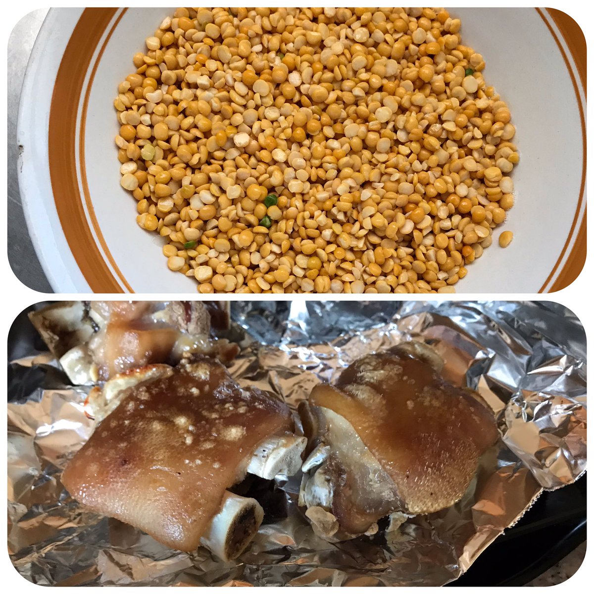 StephenAE26's tweet image. #SplitPea and #HamHocks For Stew❗️