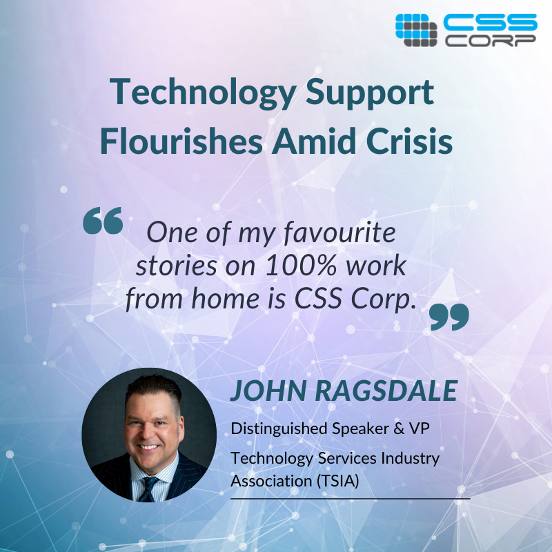 movate_inc's tweet photo. “Technology Support Flourishes Amid Crisis”, says @john_ragsdale, distinguished researcher and #VP of technology research at the @TSIACommunity, in his insightful article. Thanks, John for recognizing @CSSCorp as a good example of resilience: https://t.co/FmVzY2kjUI
#workfromhome https://t.co/ZxvbweX1Zy