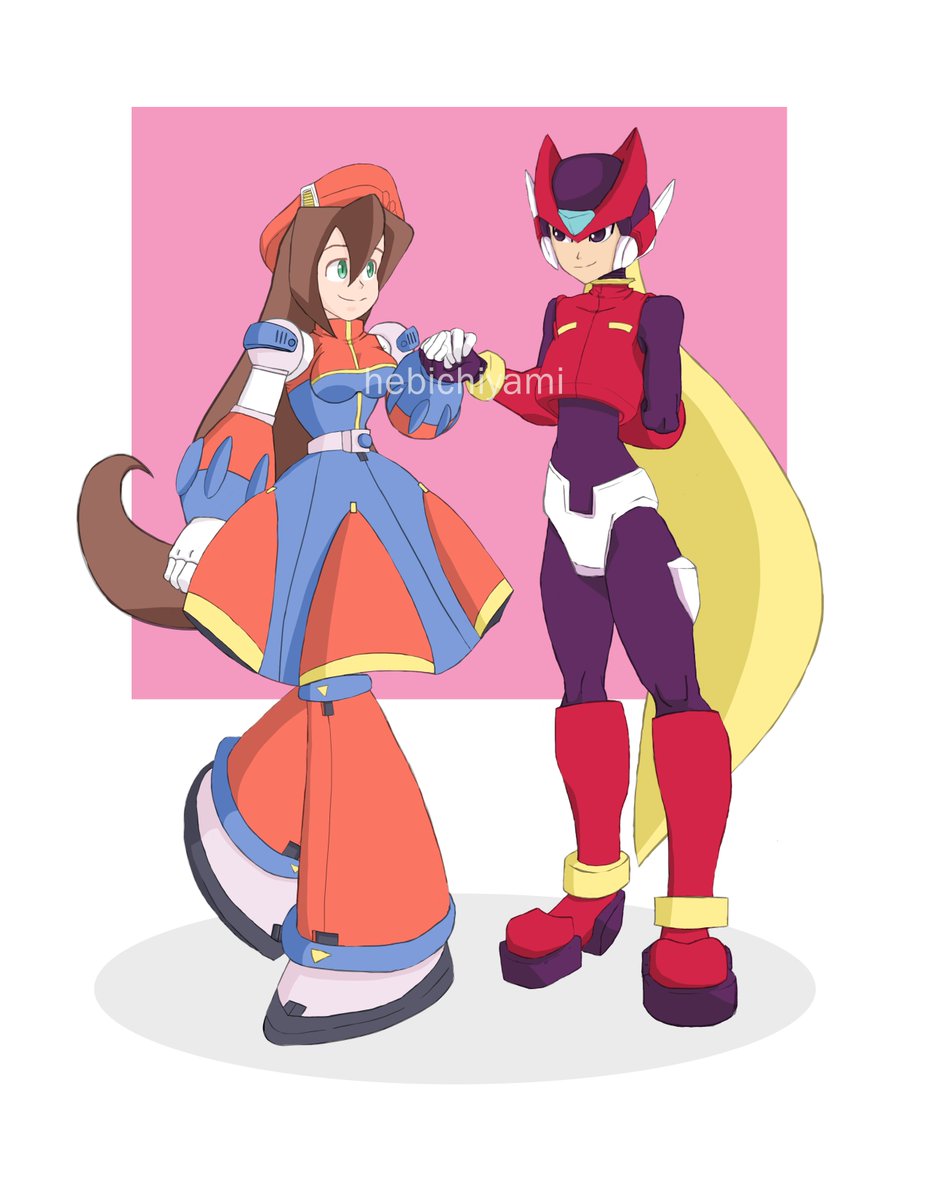 hebichiyami's tweet photo. Se me ocurrió dibujar estas versiones de Zero e Iris, tal vez en el futuro los dibuje mas XD
#rockman #rockmanx #rockmanzero #rockmanx4 #illustration #ilustracion #IrisxZero https://t.co/A6X2uBt7DH