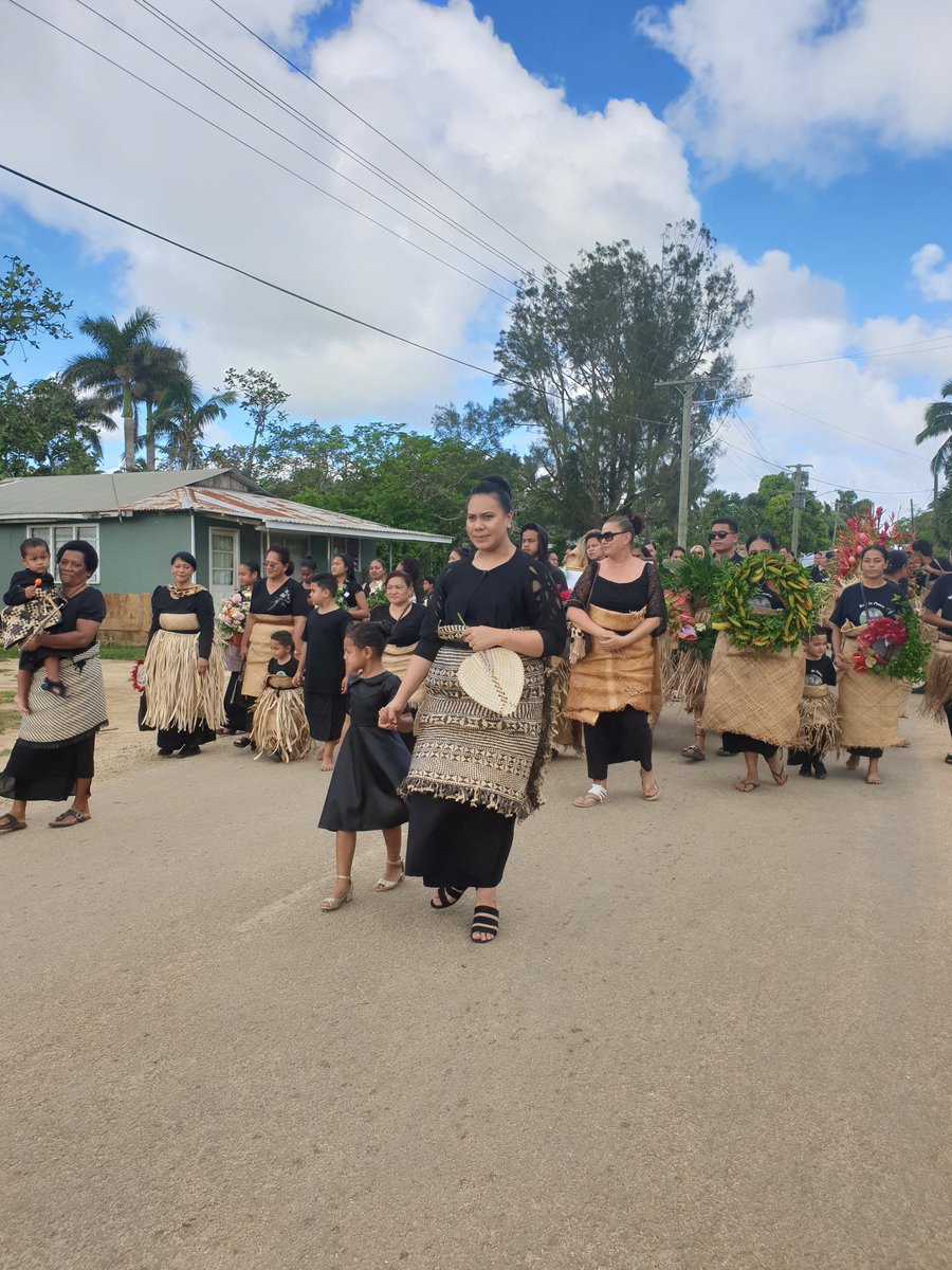 FredericaTuita's tweet photo. Today we laid my late father inlaw; Sione Matealona Filipe to rest. Our hearts are still heavy thinking of his children, grandchildren and family who couldn't be here with us and am grateful for them allowing us to share the burden of their grief. 'Oku mau 'Ofa lahi atu https://t.co/WPacfy6shk