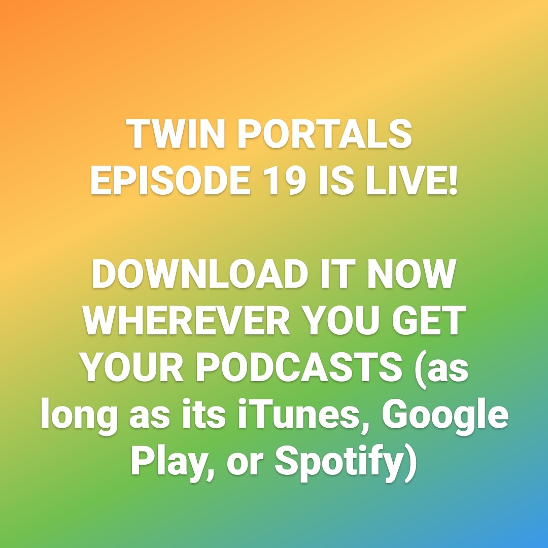 TwinPortals's tweet photo. This week, I was able to virtually get together with Justin Peck. We talked about how Justin got started in nerd culture, his take on the last live show, and suggests board games! If the content isn't enough to bring you in, just remember how much you miss hearing Justin's voice! https://t.co/zCEkLlgbCo