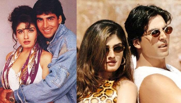 RihemJb's tweet photo. My fav #90scouple 💕 @akshaykumar &amp; @TandonRaveena ❤❤❤❤
This makes me nostalgic for the first movie I ever watched starring #Akki and which made me fall in love with him 😍😍 #Barood
#90sNostalgia 
#90smovie https://t.co/BEq6UNw0CH