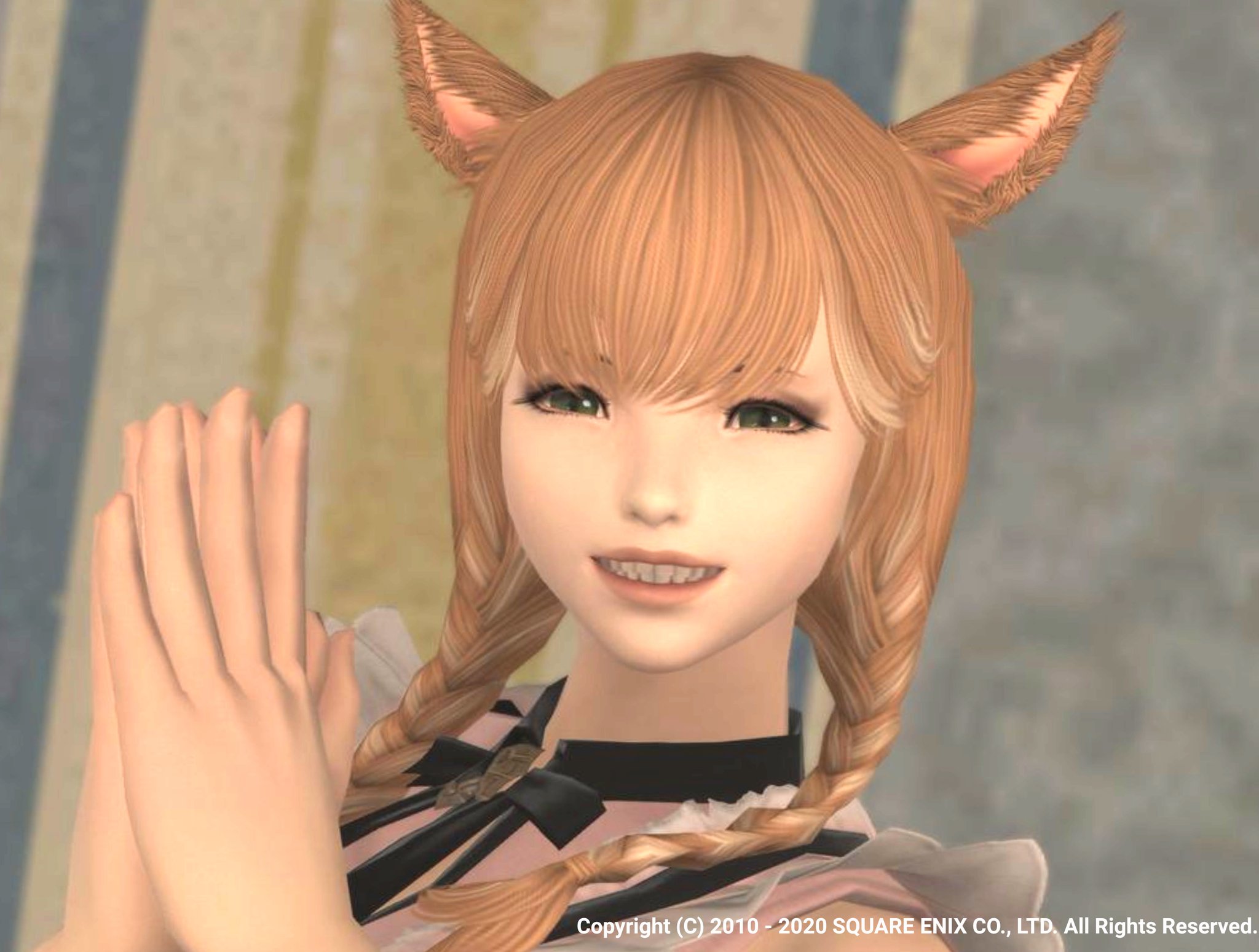 ぷりff14 女の子が好きなミコッテの髪型だいたいこの3つかなって思ってるw個人的見解 T Co M9vthoao41 Twitter