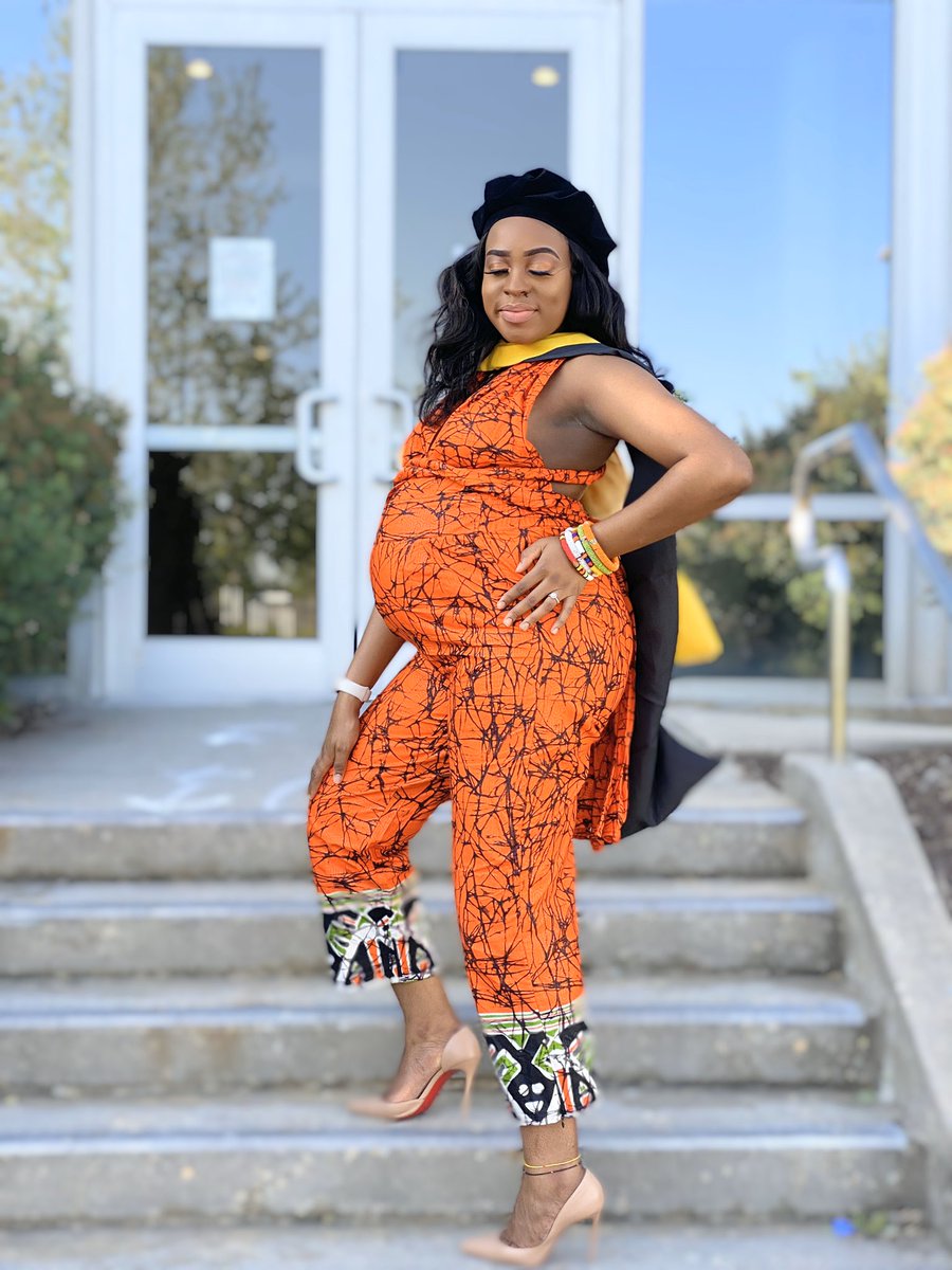 betterpikin_'s tweet photo. I’m just really proud of myself. Battling a full time job, Graduate school and being pregnant was not the dead of me. I’m still alive. Mama I made it!!!! MS of Sc. In Cybersecurity ✊🏽 https://t.co/pGSRixzHUb