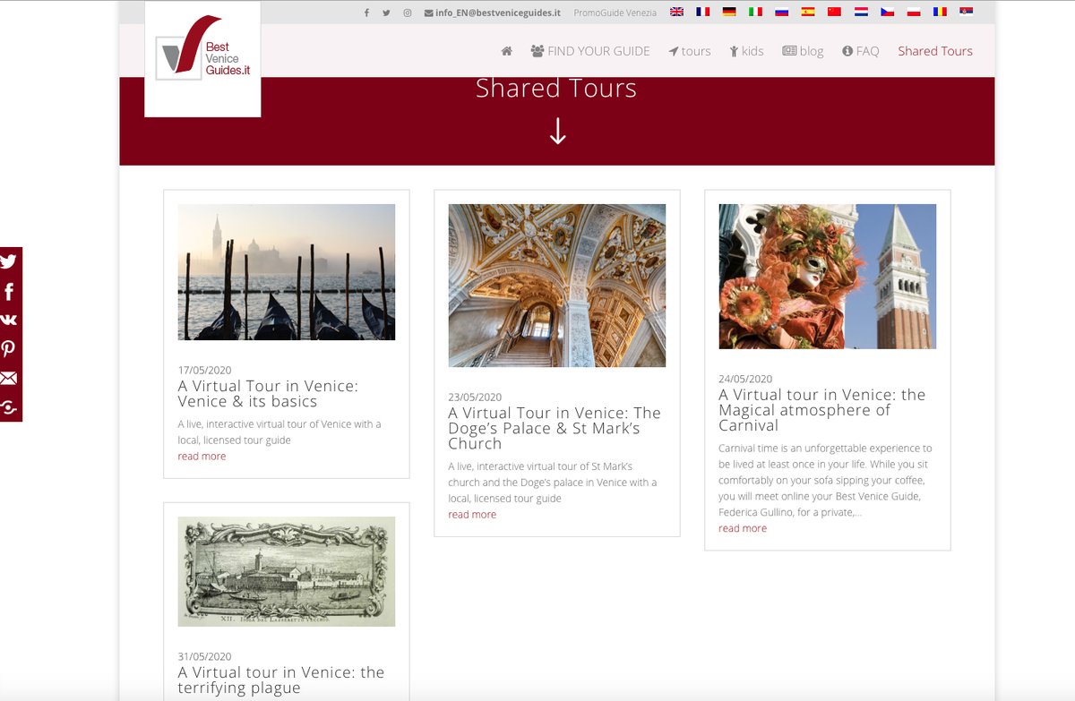 luisella_romeo's tweet photo. My virtual tours are also on the #BestVeniceGuides' website together with more expert guides:
https://t.co/2lMrKpbnCW https://t.co/Gzb0yJ9Kwu #getaguideforthedetails #virtualvenice #virtualtours #Venice https://t.co/QqLpsPBiKZ