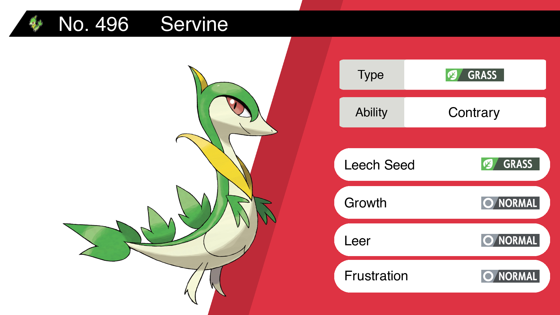 Pokemon Servine