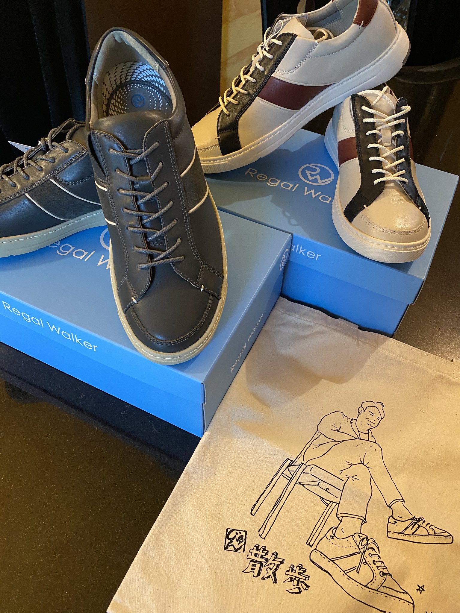 新品　未使用　Regal Walker シューズ 未使用】REGAL WALKER x 高田純次 お散歩シューズ