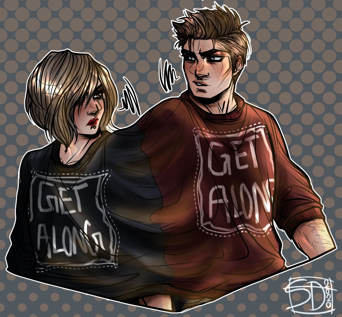 h31ian's tweet photo. All done! Fun doodle I took a little too seriously lmao
#ResidentEvil #ProjectResistance #SamuelJordan #JanuaryVanSant https://t.co/BRMDaV6V3L