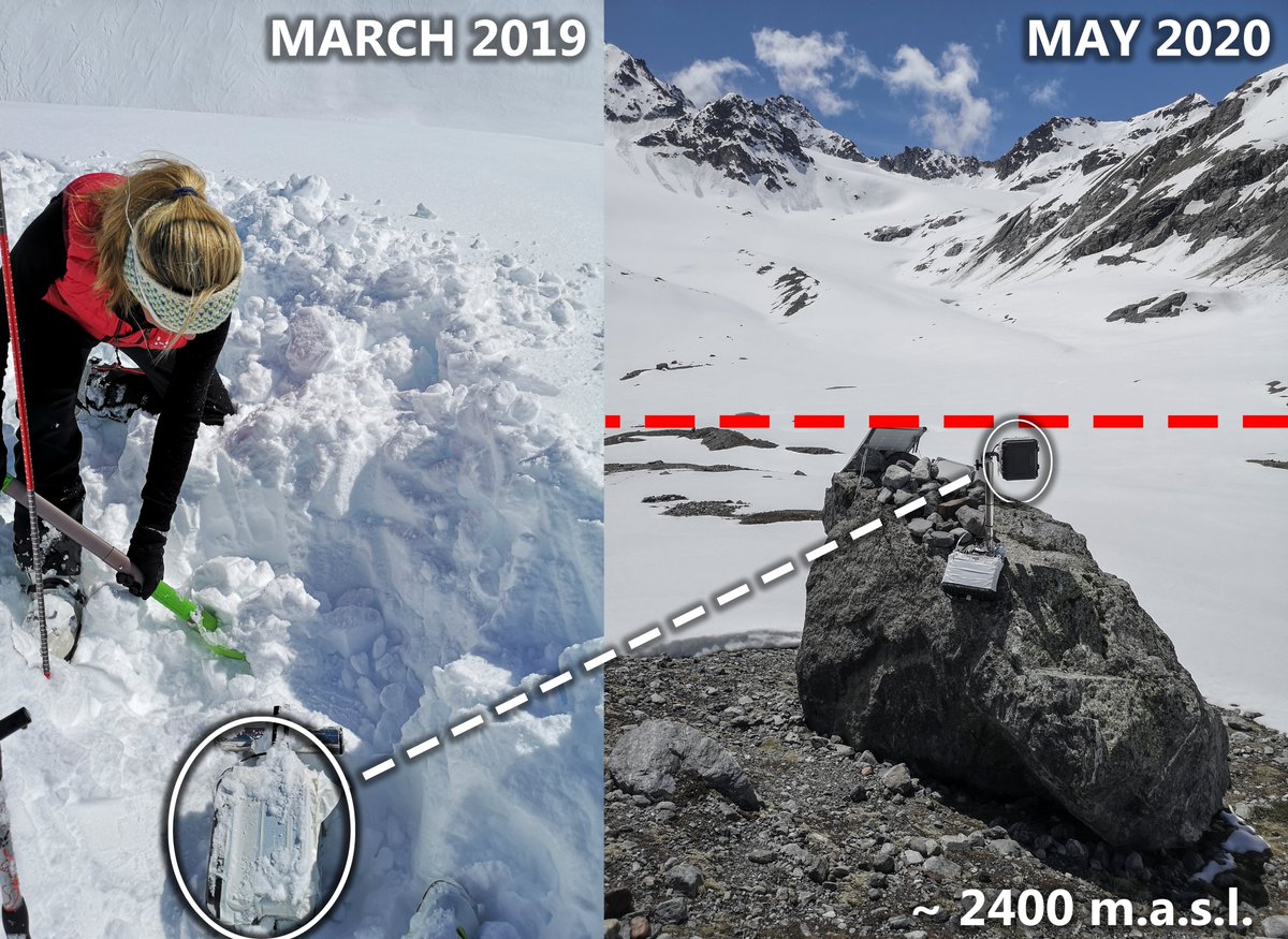 Kweisleitner's tweet photo. very different snow situations @ #jamtal #glacier 03/2019 vs 05/020
with #BirgitSattler @uniinnsbruck https://t.co/buSKe3Slcj