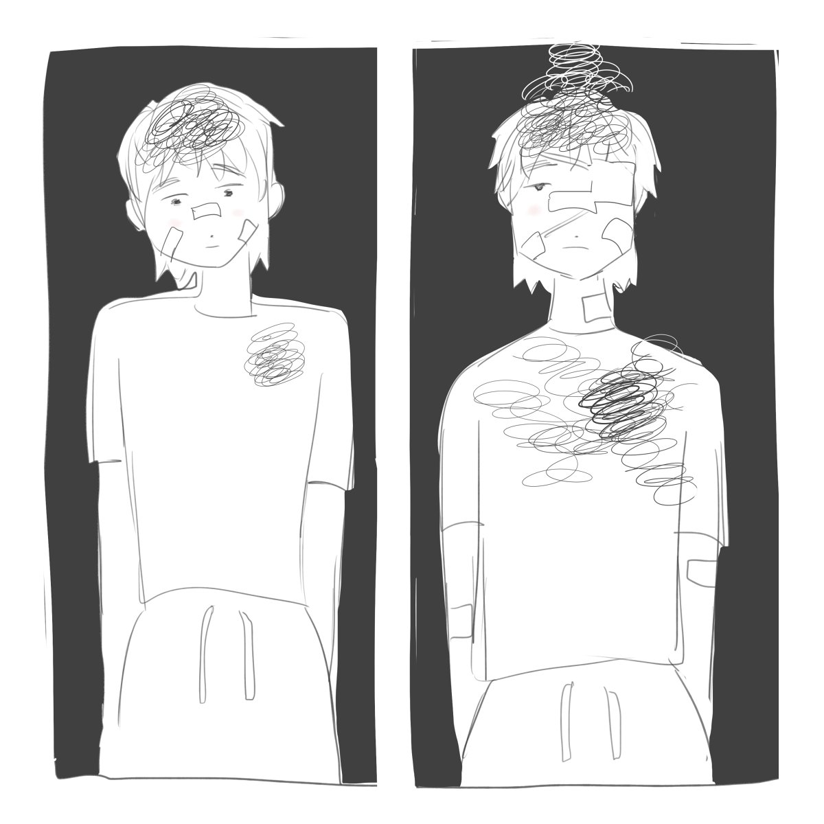 very emo doodle from a couple days ago 