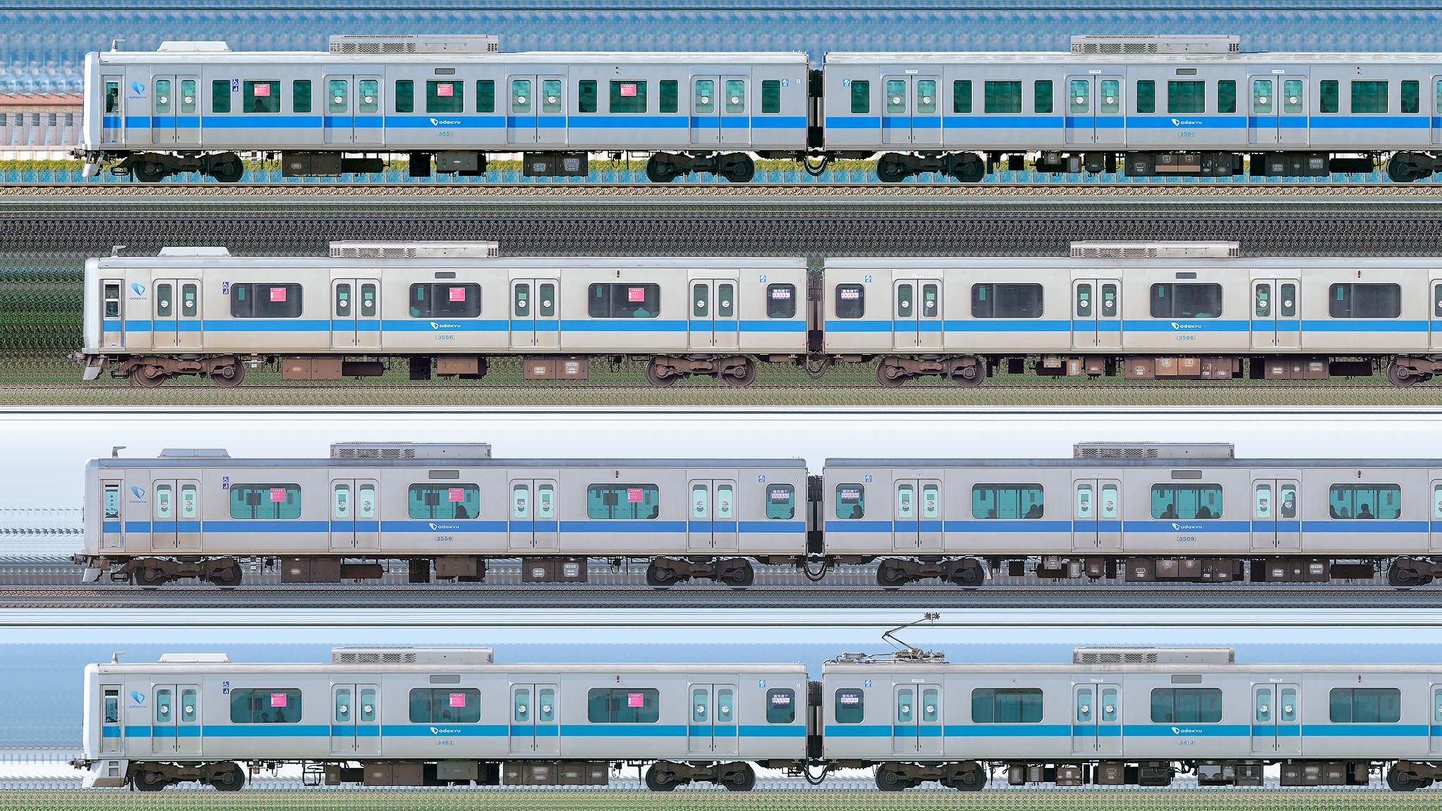 小田急3000形ワイドドア車 小田急最後のワイドドア車となった3000形1次車 - 町田営業所業務日報