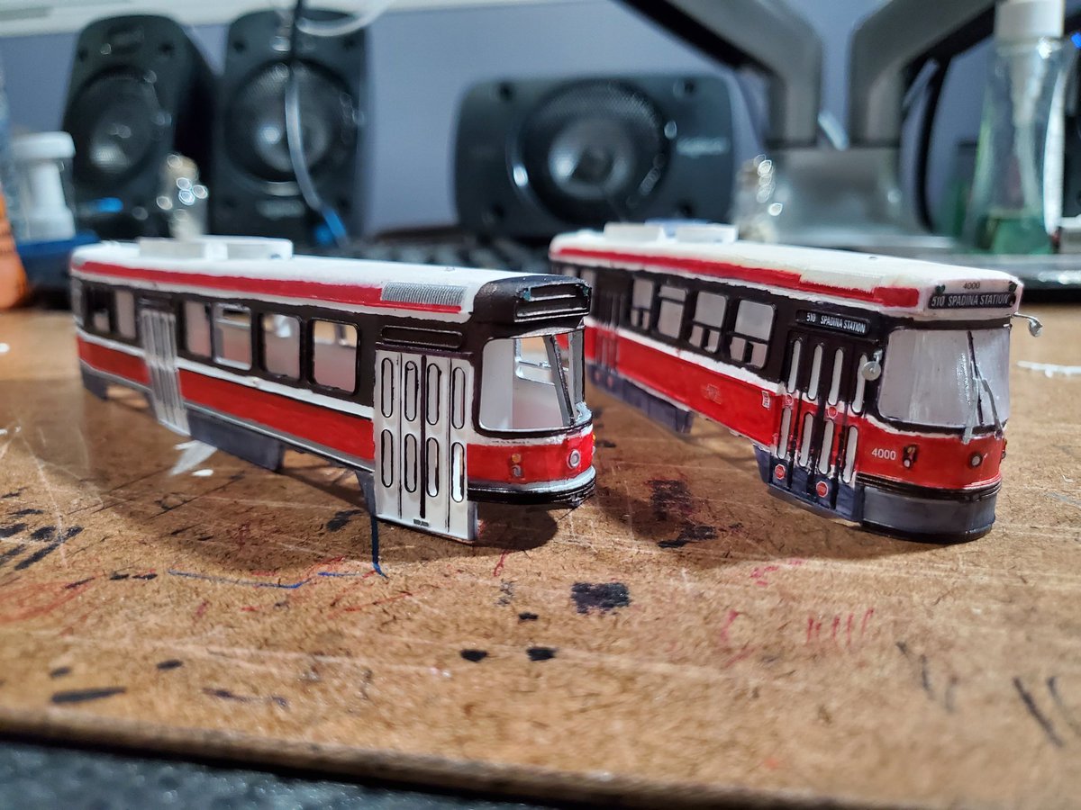 itsreinerseth's tweet photo. 4004 awaiting decals, pantograph and underbody chasis.
4000 came in the shop for truck maintenance.
Flexity 4*** on its way for final assembly #transitmodel https://t.co/C8tnzdMAwI
