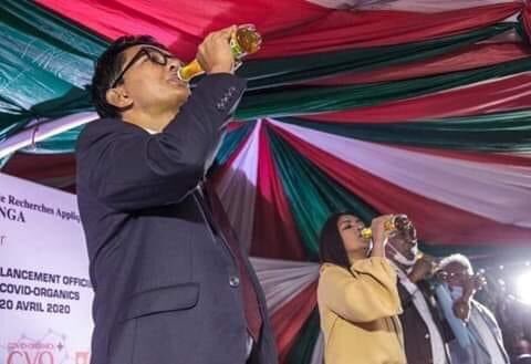 CoronavirusIn12's tweet photo. Madagascar quits WHO "Europe created organizations with desire for Africans to remain dependent. 

"Africa found a medicine against Coronavirus but Europe thinks they have monopoly of intelligence as such they are refusing to acknowledge it" President of Malagasy.
#Covid19 https://t.co/Km7rH8KSpz