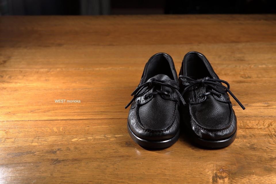 paraboot barth バース　黒 レザー モカシン 靴 スペイン製　8 Paraboot BARTH バース / パラブーツ TOMORROWLAND