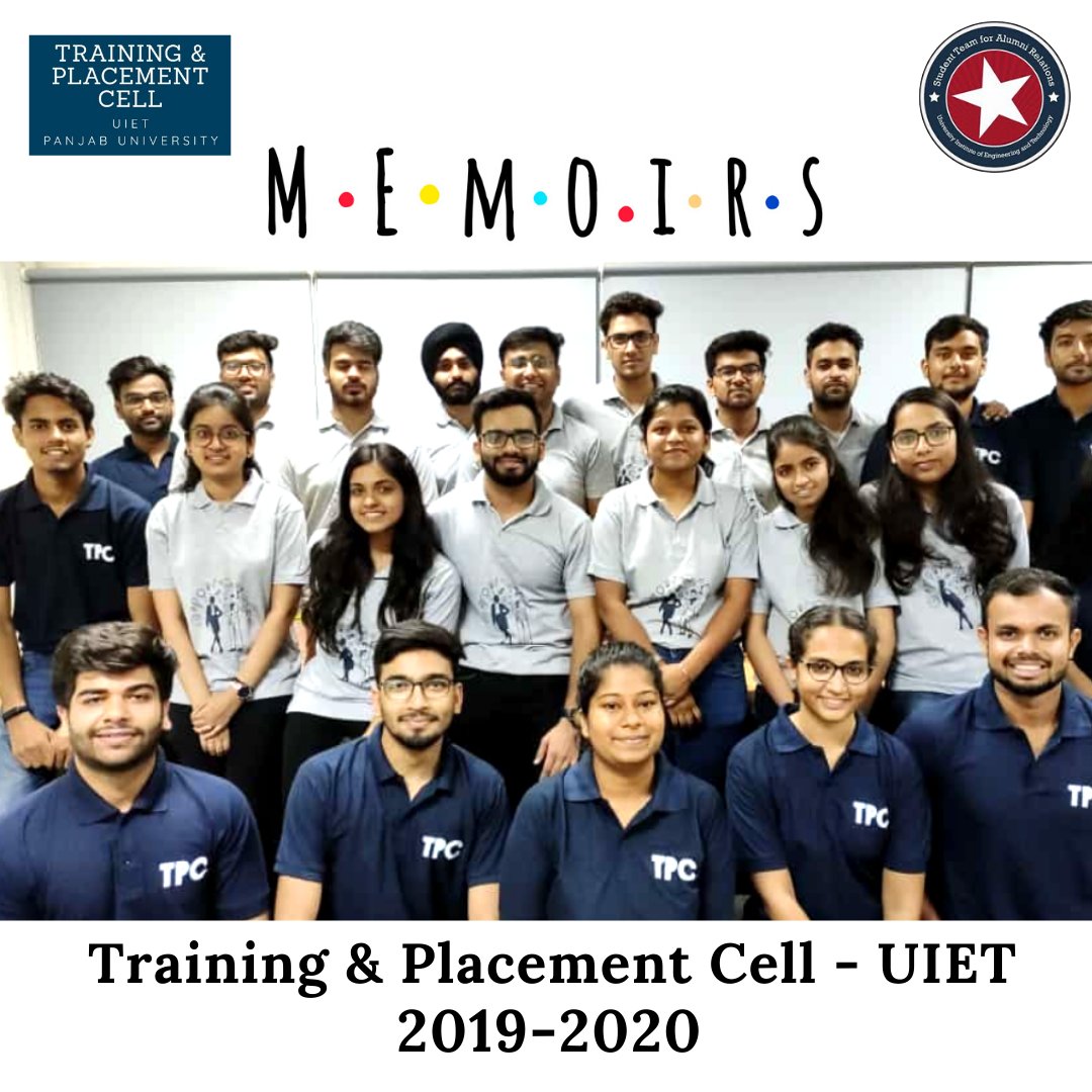 UIETAlumni's tweet photo. TPC- Training and Placement Cell for year 2019-2020
#life_at_uiet
#building_bonds https://t.co/ZWl38Ph4LT