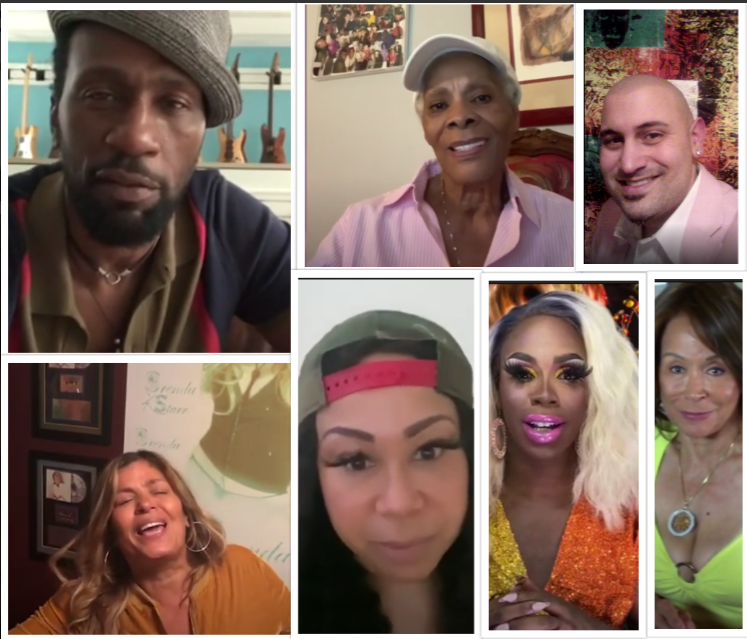 Lovari's tweet photo. I was honored to be on the bill tonight with 
@_DionneWarwick @CeCe_Peniston @justleon
 @Honey_Davenport #BrendaKStarr &amp; other amazing artists to benefit @AliForneyCenter, presented by @GetOutMag
&amp; #JEAEntertainment! Here are some screenshots from the stream! -#Lovari https://t.co/IeYaYRdZXi