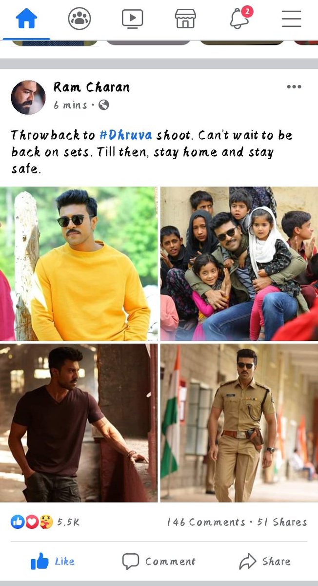 AlwaysCharnfan's tweet photo. Anna fb lo post chesindu my fav movie #dhruva @AlwaysRamCharan https://t.co/KW8HjZKW7V