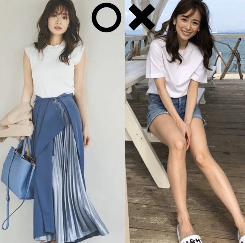 ゆりぴ 南大阪初の顔タイプ診断 顔タイプフェミニン 泉里香さん フェミニンは大人顔 曲線 だから 洋服にも曲線で どこかにフェミニン 女性らしい 素材や形のアイテムが必須 大人顔なのでカジュアルすぎるものが苦手 右のようなオーソドックスな