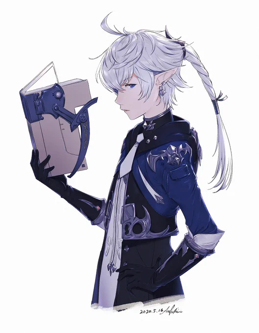 FF14 アルフィノくん 