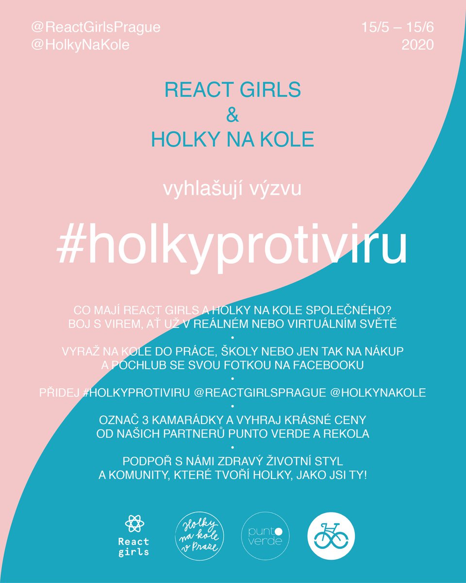 😍 Krásná výzva o super ceny! #reactgirlsprague #holkynakole Více na: bit.ly/holkyprotiviru Připoj se k nám 👏🏼