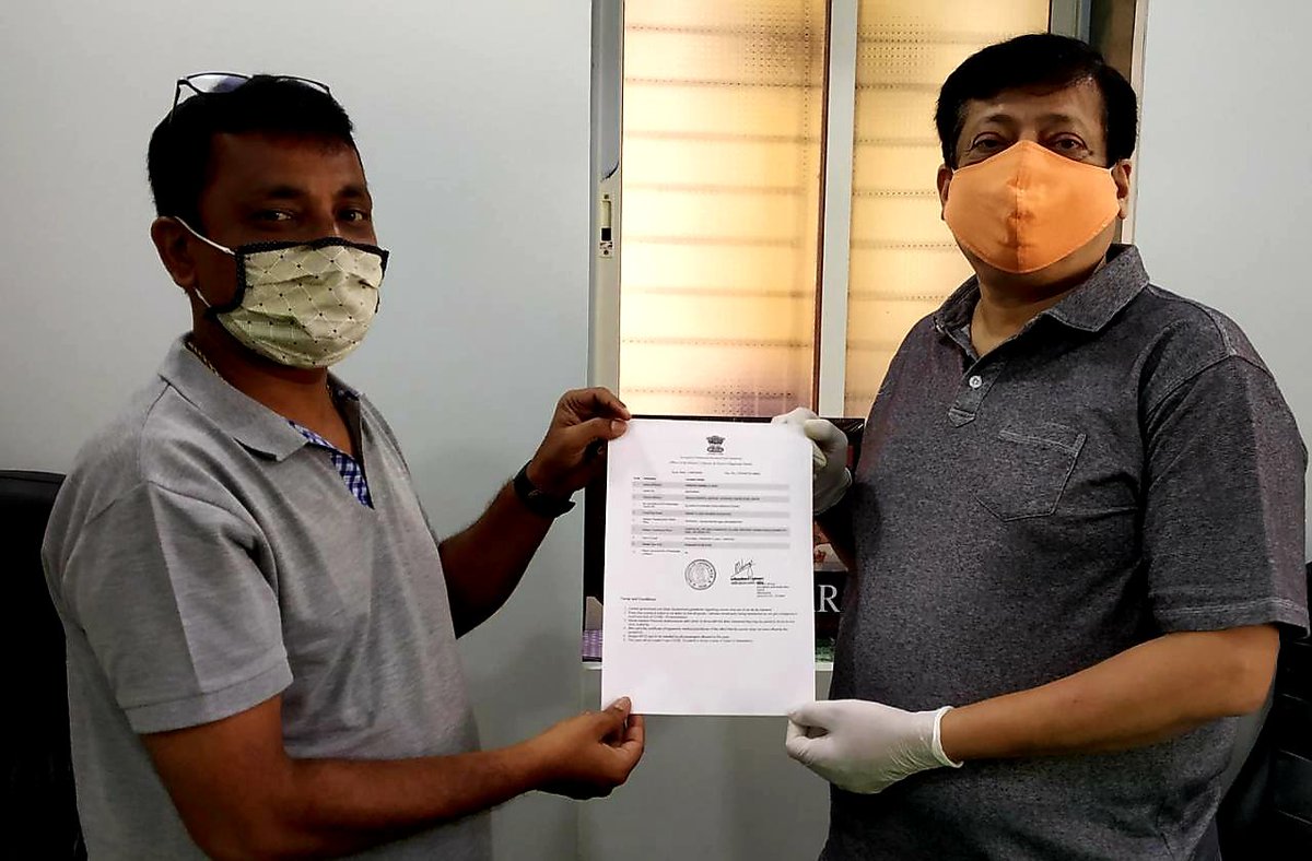chheda_pravin's tweet photo. #E_Pass For #StrandedPeople
We got more 3 (Three) #Permissions for Who are Stuck in #Ghatkopar/#Mumbai in #lockdown
1) #Ghatkopar to #Raipur (#MP) by Car
2) #Ghatkopar to #Sangli (#maharashtra) by #Car
3) #Nashik to #Ghatkoper (#mumbai) by #Car
Many More Permission On The Way https://t.co/eAqXbNnBob