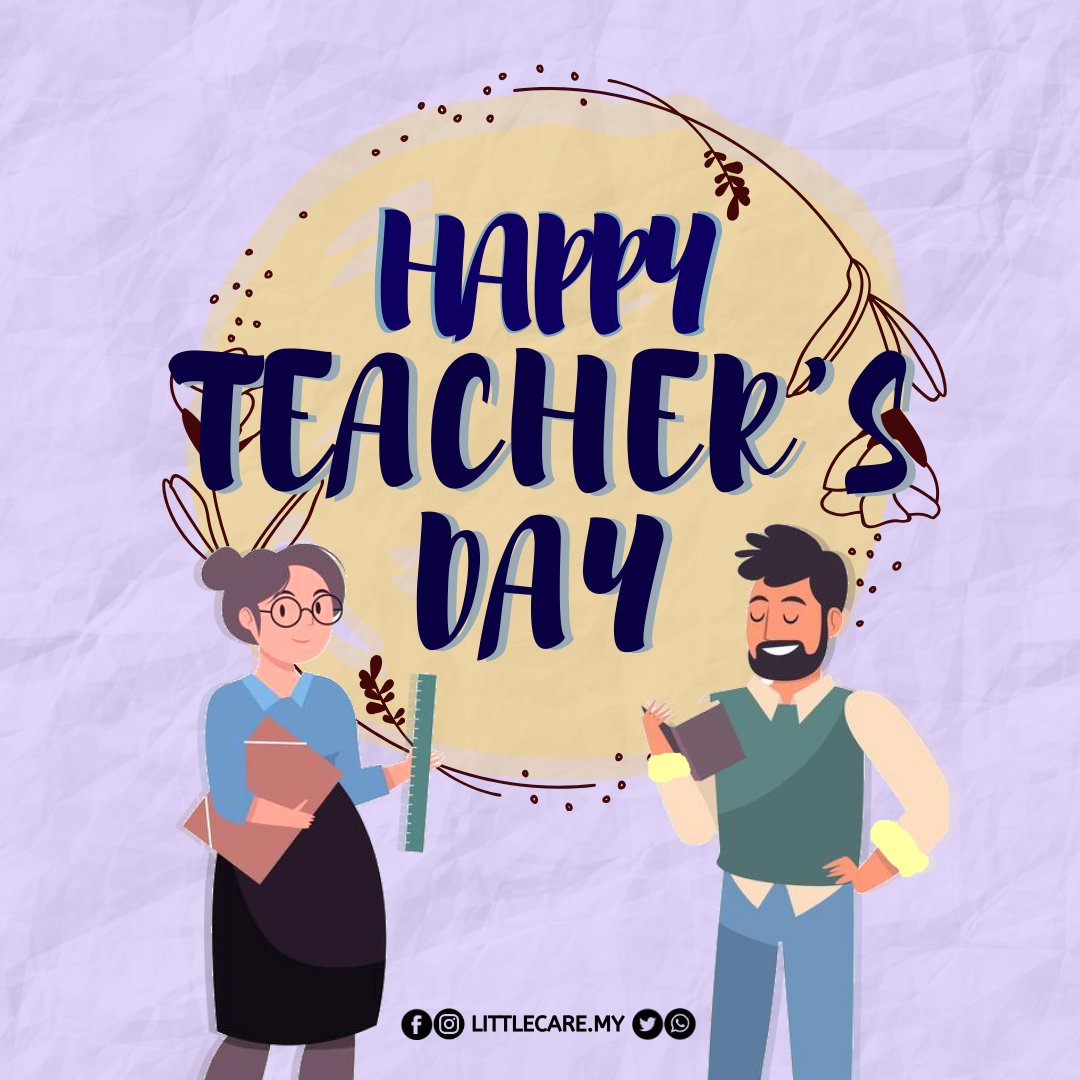 LittlecareMy's tweet photo. “The teacher who is indeed wise does not bid you to enter the house of his wisdom but rather leads you to the threshold of your mind.” – Khalil Gibran
#littlecareshare #Littlecaremy #Wesharebecausewecare #stayhome #pkpb #raya #teachersday #HariGuru #ointment #auraterapi
#freepik https://t.co/tXmoald2kU