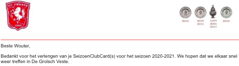Done! #FCTwente