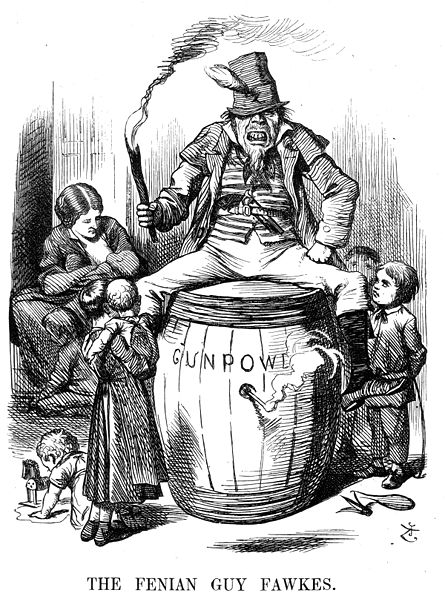 Thinking again about how British publications like Punch used to draw Irish people