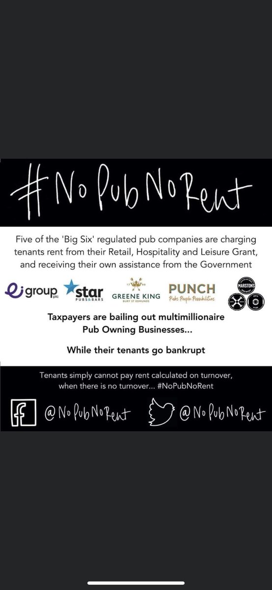 We are still waiting to reopen and can’t wait to see our customers again . Fingers crossed this will happen unless the greedy Pubcos don’t take us under and charge us our £6k rent a month when we aren’t making any money