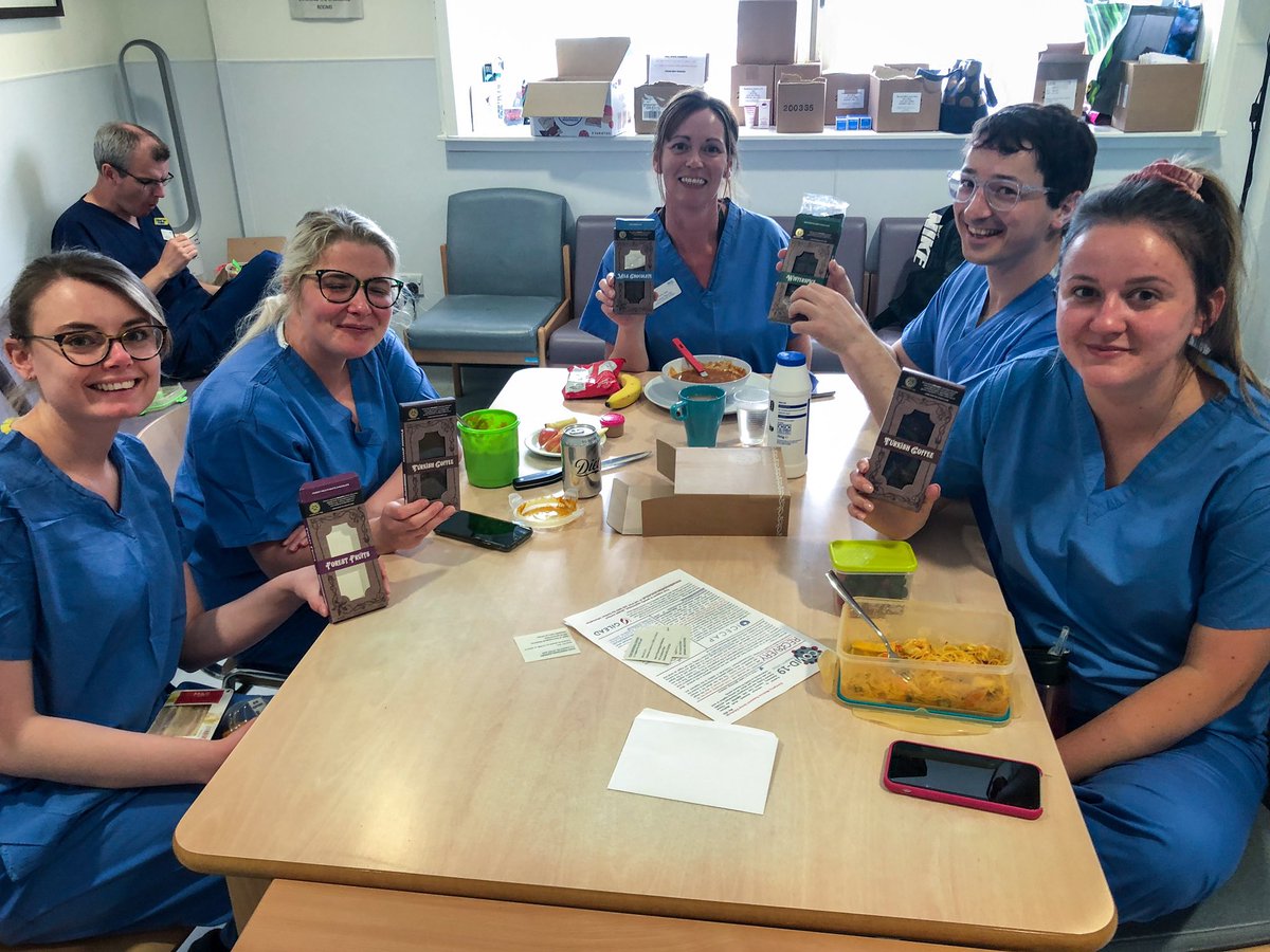 freeflightphys's tweet image. Enormous thanks to @ChocTree Edinburgh for donating kilos of their incredible chocolate to the Critical Care Unit at the Royal Infirmary. Surely the ultimate morale booster for a weekend on call?! @riecriticalcare #chocolate #nhs
