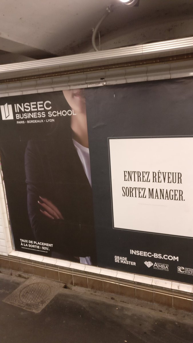 ClubRogerNimier's tweet photo. Si l'Enfer avait un slogan ce serait probablement celui-là. https://t.co/QhAlaCoaLw