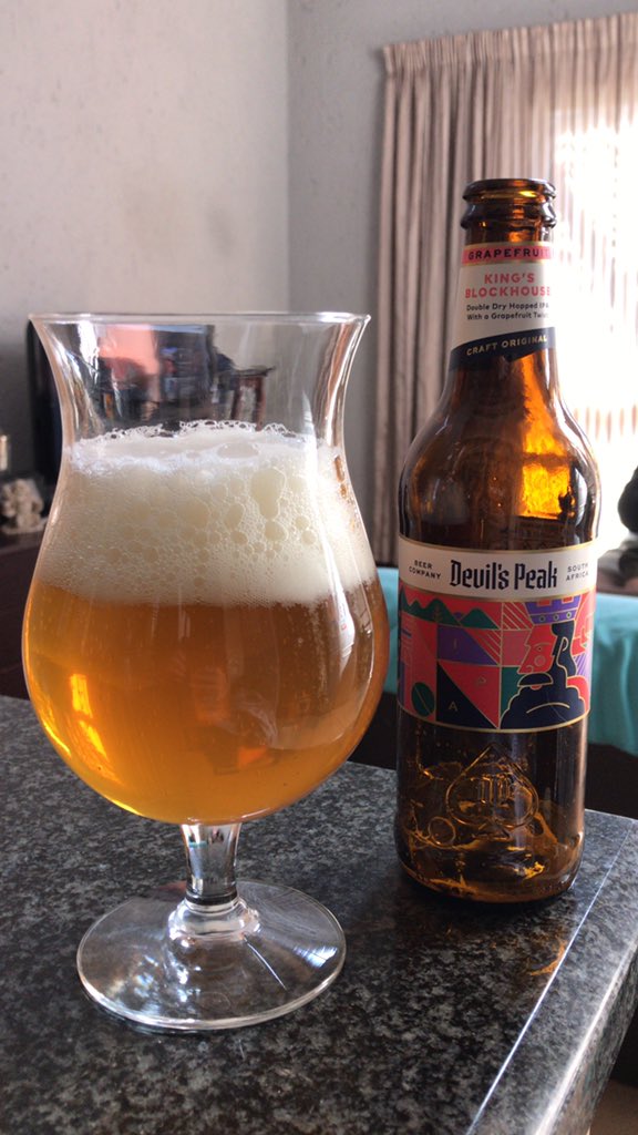 My last beer. And it’s a good one too. #lastbeer <a href="/DevilsPeakBeer/">Devil's Peak Beer Company</a>