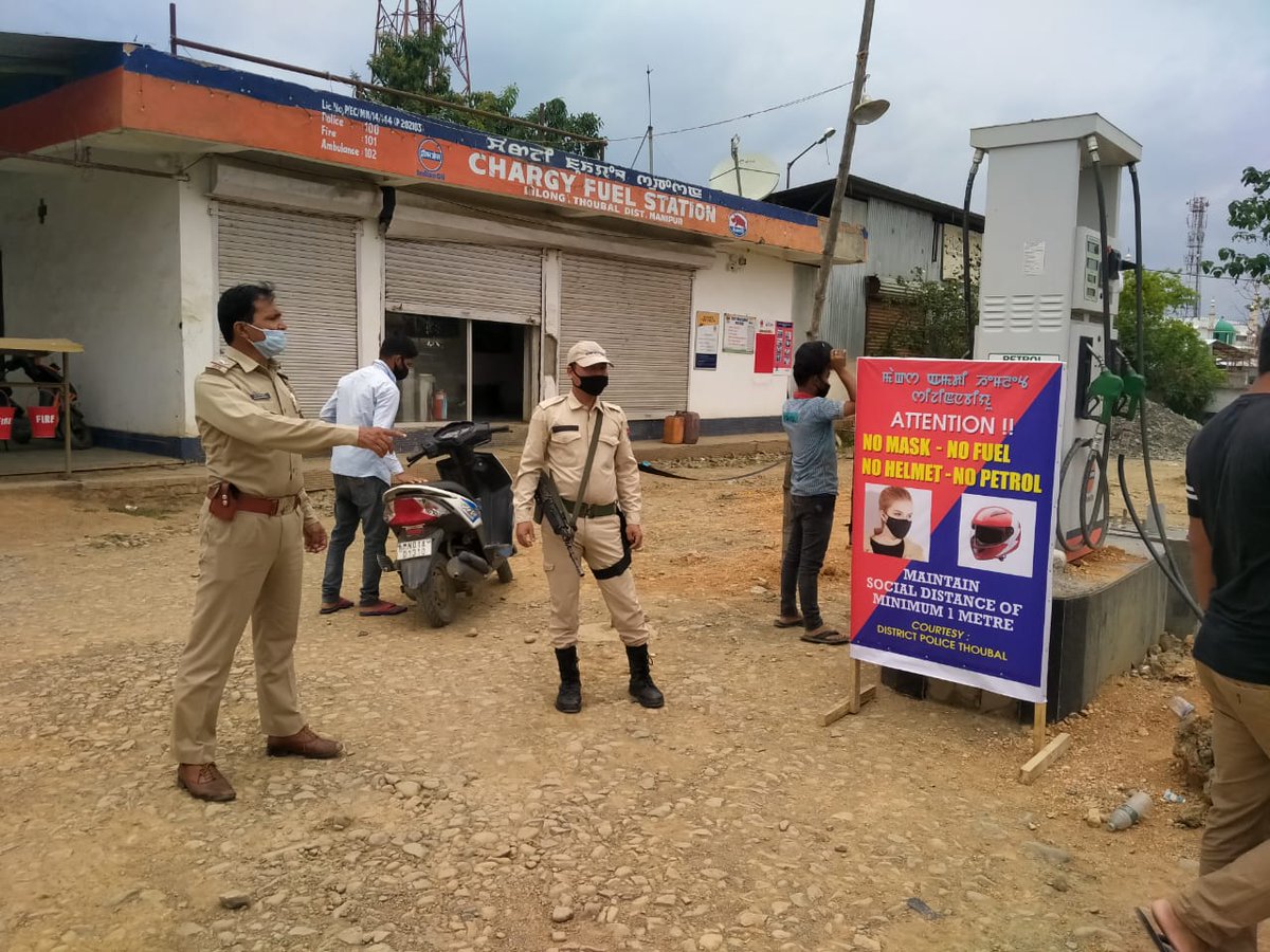 airnews_imphal's tweet photo. #Manipur: Thoubal District Police detained 303 violators of #Lockdown #Curfew 

#ThoubalPolice

#CoronaVirus
#ManipurFightsCorona

@NBirenSingh
@LMKhaute
@PoliceThoubal https://t.co/SO39JNPbHD