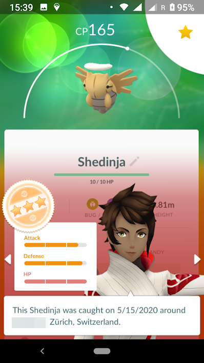 蛟 みずち ホウエンチャレンジは1日でさくっと終わっちゃってグラードンは普通色の微妙なのだったけれど持っていなかったヌケニン をgetできたので嬉しい 個体値もわりと良かったわ ポケモンgo ヌケニン T Co Ekzt4gu1fi Twitter