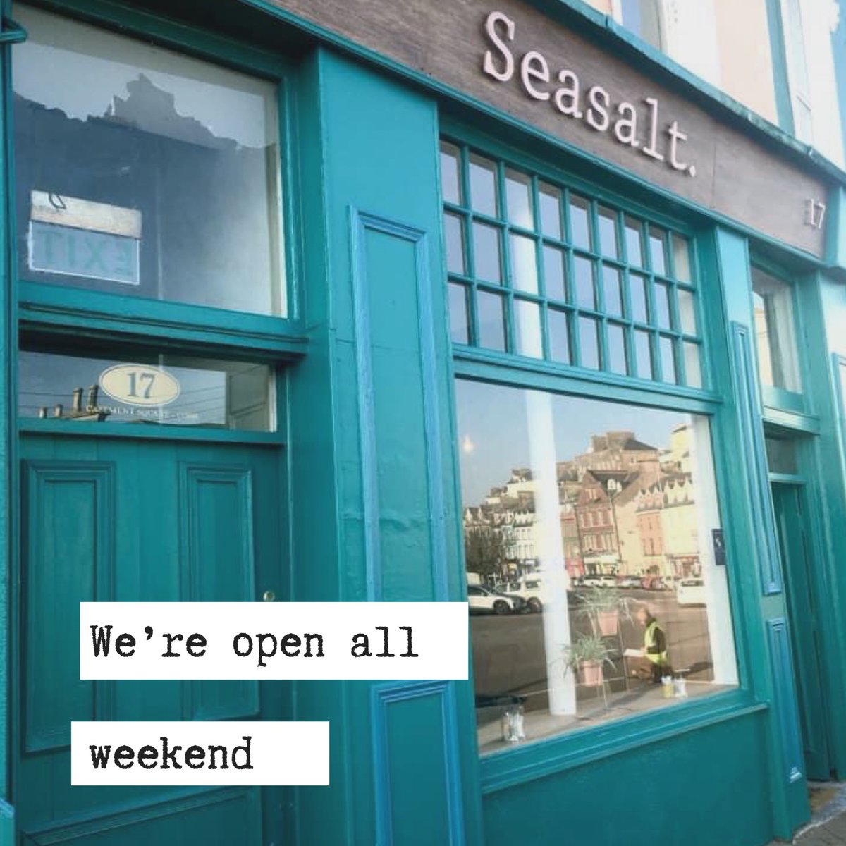 We’re open 10-5.30 Friday - Sunday. Give us a call & we’ll arrange a collection time. 021 4813383
See yesterday’s posts for menus
#seasaltcobh #cobh