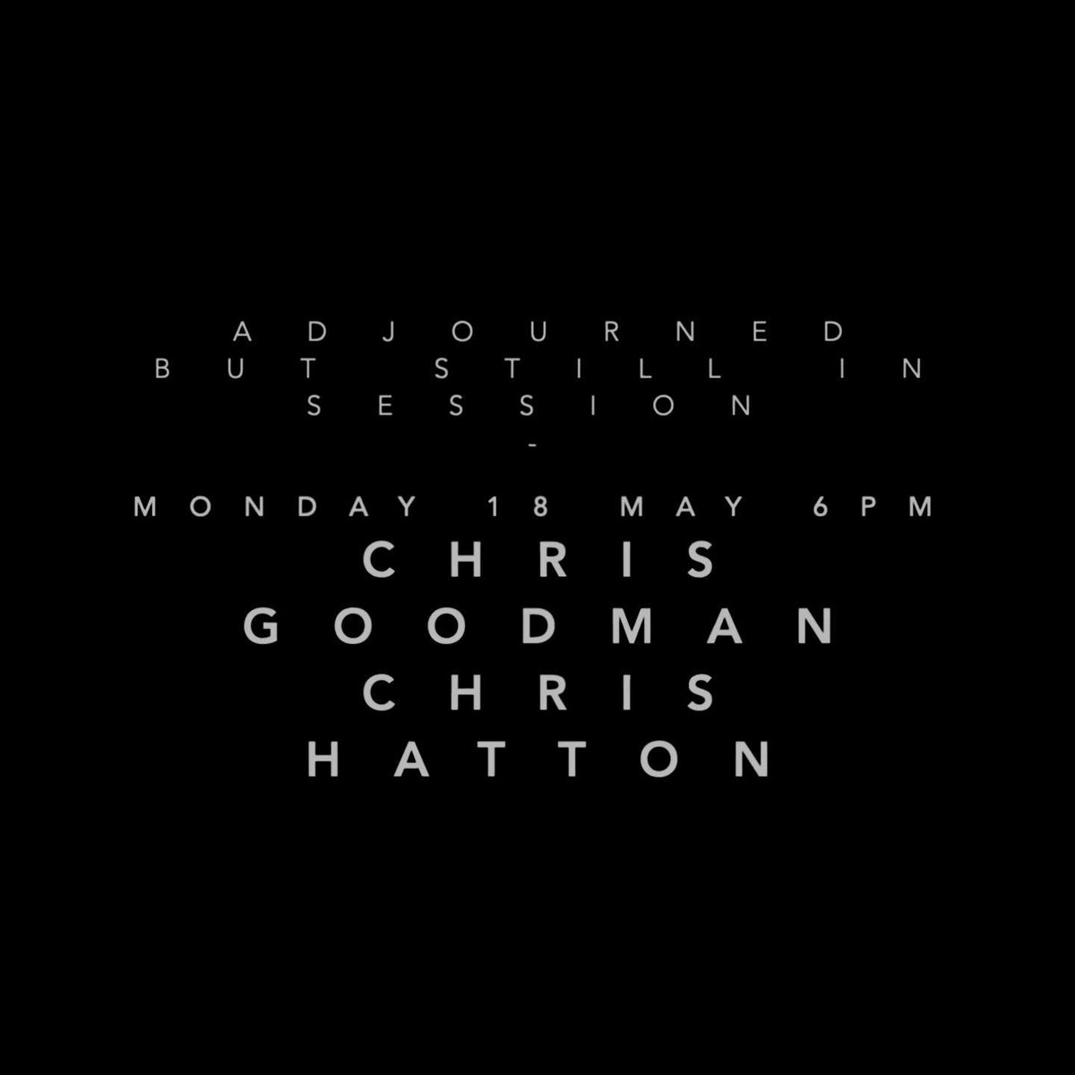 amatiorchestra's tweet photo. Amati Orchestra - Wind &amp; Brass Sectionals Conductor - Chris Goodman @cgoodders  performs with Chris Hatton @chris_hatton1 on Monday 18 May 2020 6pm GMT  @orpheussinfonia  #adjournedbutstillinsession #musicplayson #classicalmusic #musicians #clarinet #bassclarinet https://t.co/i2LvpHGWs5