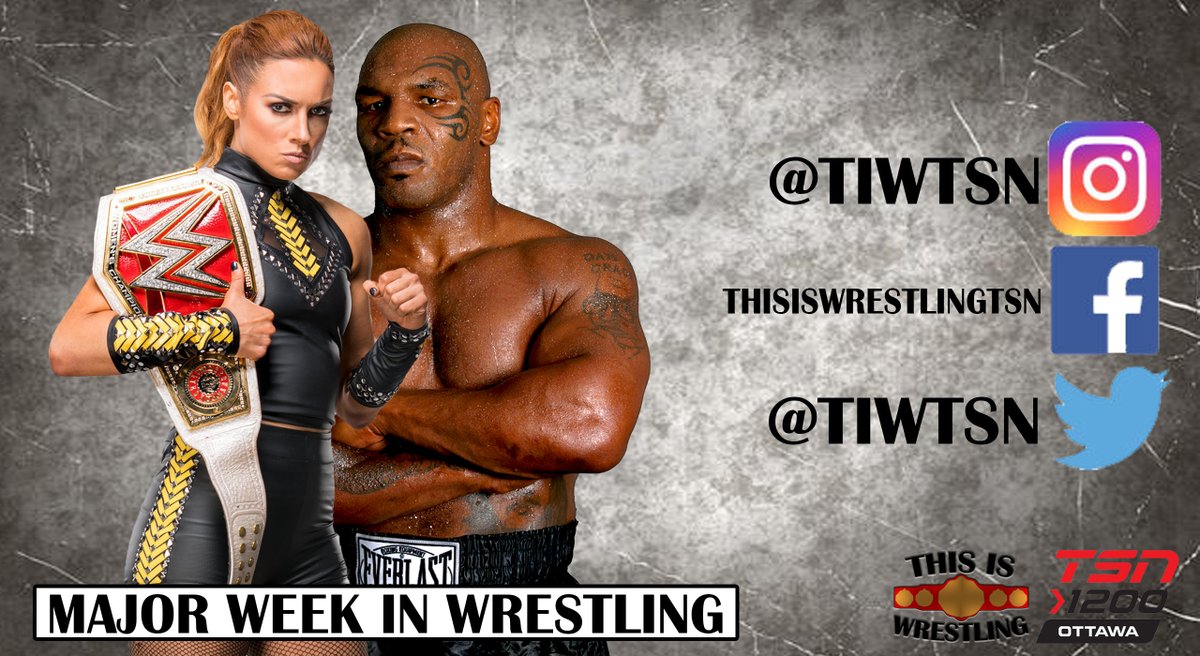 TIW_Audio's tweet photo. LINK: https://t.co/HdyCWZRNNz

On this edition of This is Wrestling, Lee Versage and Zach McGibbon take you through one of the bigger wrestling news weeks in a while with Becky Lynch'S announcement, Mike Tyson announced for Double or Nothing, and a recap of Money in the Bank! https://t.co/4ZQOeKWRfZ