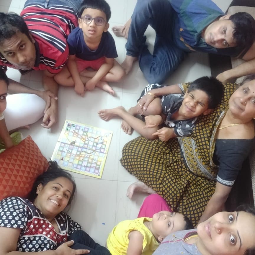 jayashrisurya's tweet photo. We never knew we had so many talents...Getting to know more about ourselves...Samyukt 2J...#WellnessWithFam #family @GmaWellness @ElizabethJohn00 @Sulakshana_dxb @GMA_Primary @KNargish https://t.co/vodFA9jP0A